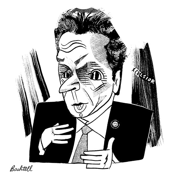 Andrew Cuomo By Tom Bachtell for New York Review of Books