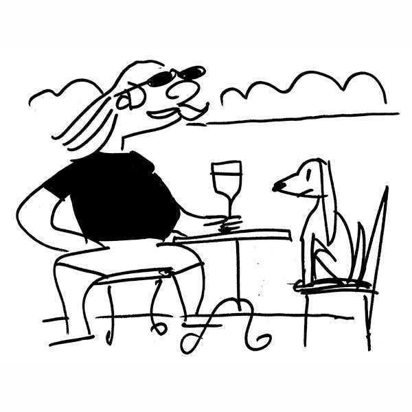 "*Summer Café Spot for The New Yorker #11"