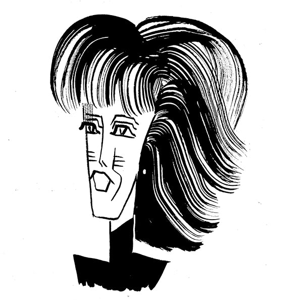 Nora Ephron by Tom Bachtell for The Wall Street Journal