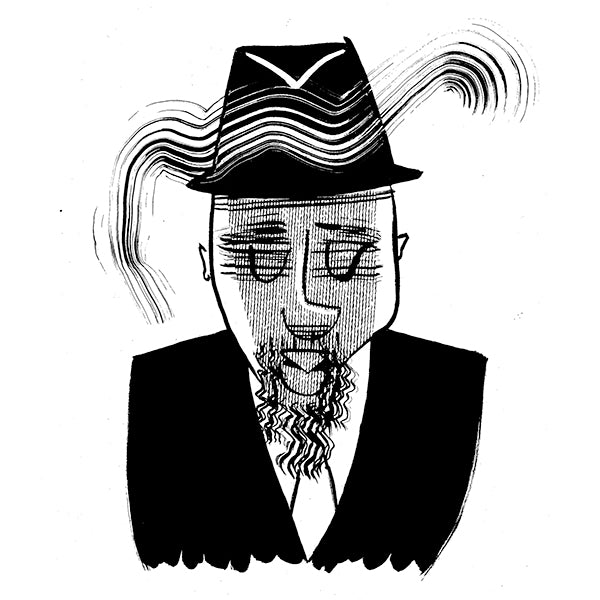 Thelonius Monk by Tom Bachtell for The Wall Street Journal